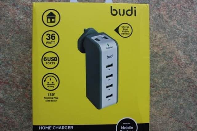 One of the chargers. Photo: West Sussex Trading Standards
