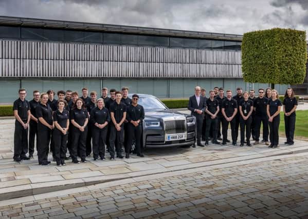 Rolls-Royce Motor Cars apprentices