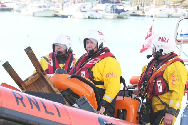 The emergency services are at the scene of an incident in Littlehampton Harbour this morning