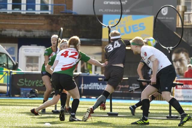 Members of the Quidditch Premier League in action. Pic from Quidditch UK