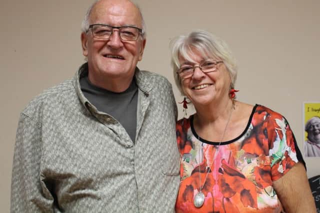 Roger and Sheila Sharman, who started the singing group