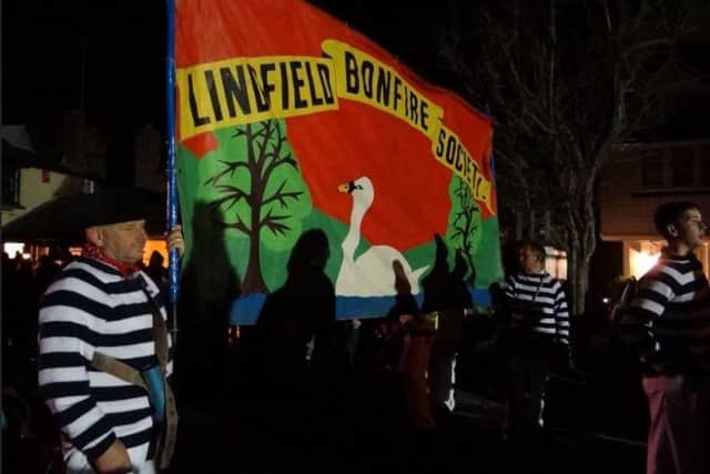 Bonfire night celebrations in Lindfield last year