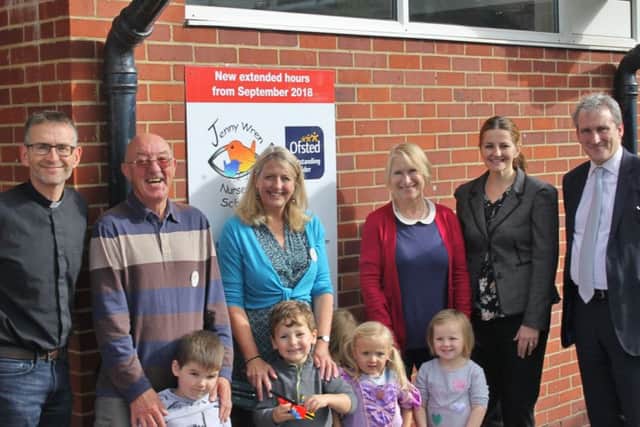 The Education Secretary praised Jenny Wren nursery
