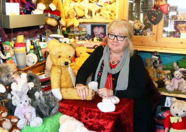 Jackie Smith from Smiffy Bears will be one of the stallholders at Shoreham Academy's first Christmas craft fair. Picture: Derek Martin DM18103019a