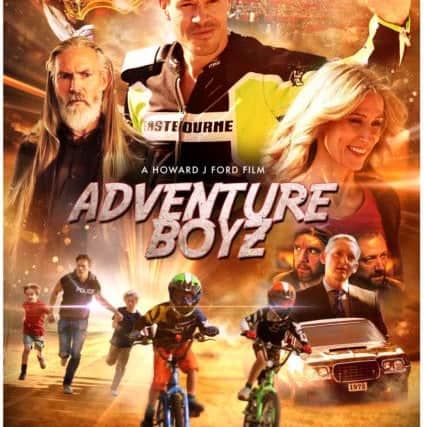 The official poster for Adventure Boyz