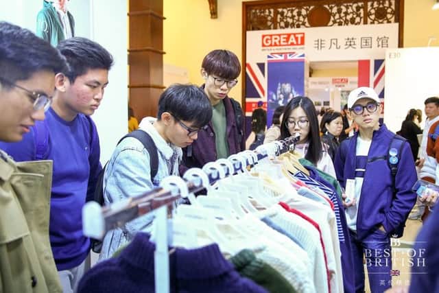 A group of firms including Crawleys Heyland and Whittle attended the Best of British show in Shanghai
