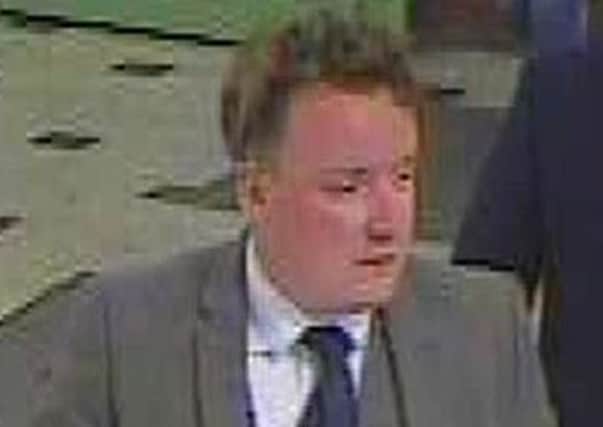 Officers would like to speak to this man in connection with an assault at Chichester station. Picture: British Transport Police