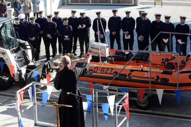 RNLI Selsey new inshore lifeboat naming ceremony. Picture by Kate Shemilt. ks180533-1
