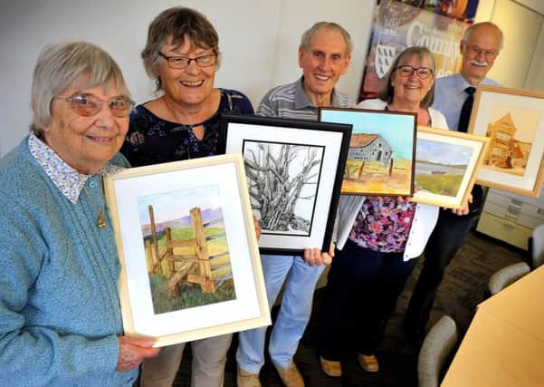 Horsham Painting Group are set to hold their next exhibition on May 26. Pic Steve Robards SR1813057 SUS-181005-234935001