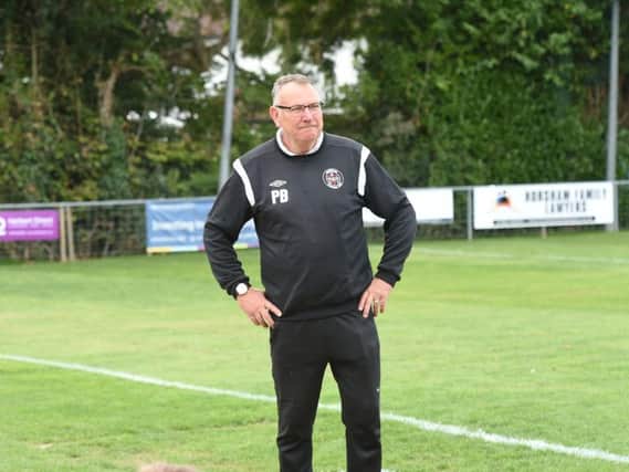 Horsham YMCA boss Peter Buckland felt injuries severely impacted his team's performance in their 1-0 away defeat to Pagham in the SCFL Premier Division on Saturday. Picture by Liz Pearce.