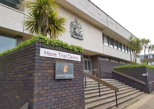 He appeared at Hove Crown Court today