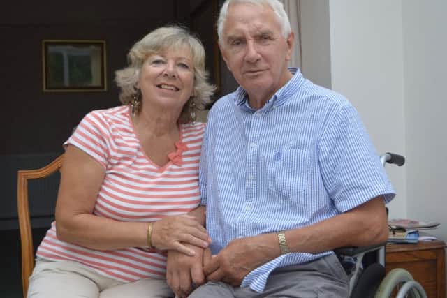 Maggie and Dave Funnell said the simplicity of the Home from Hospital for Carers service was very refreshing