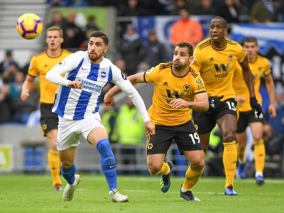 Alireza Jahanbakhsh has started Brighton's last two Premier League matches. Picture by PW Sporting Photography