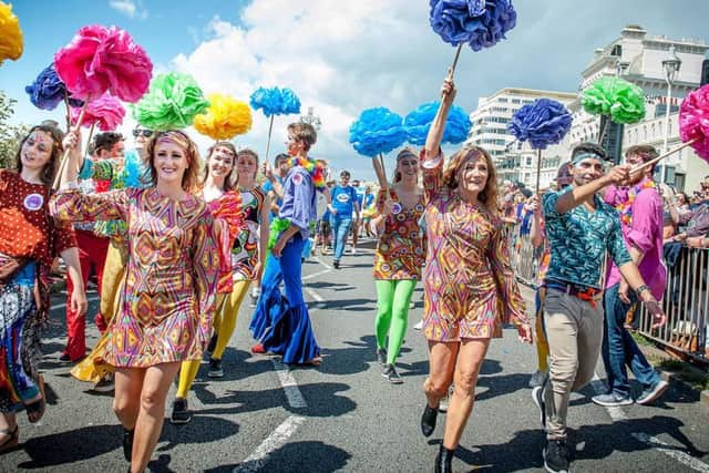 Brighton Pride community parade (Photograph: James Carey)