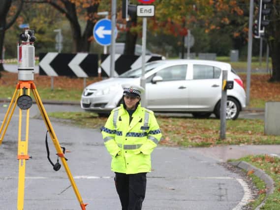 Sussex Police have appealed for witnesses to yesterday's fatal collision in Crawley