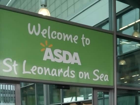 A lady who fell near ASDA in St Leonards has praised the staff for helping her