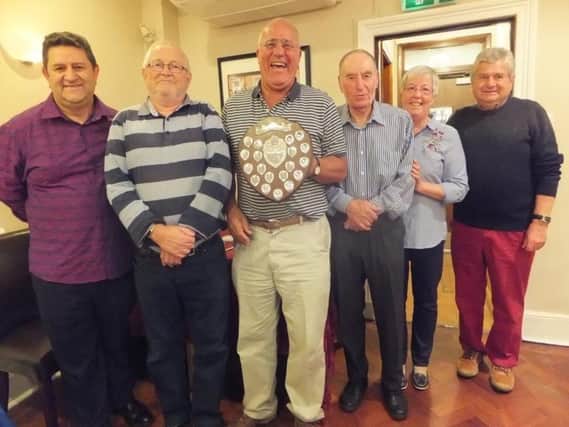 Some of the Chichester Bowling Club prizewinners of 2018 / Picture by Les Stewart