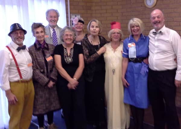 From left, Phil Spanton, Audrey Lee, David Oakley, Janet Bowers, Pauline Wormald, Maureen Lane, Margaret Brewster, Rosie Snow and Nigel Badger