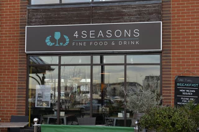4 Seasons Restaurant in Sovereign Harbour, Eastbourne (Photo by Jon Rigby)