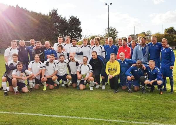 East Preston FC hosted charity football match in memory of keen amateur footballer Mike Jupp who died recently