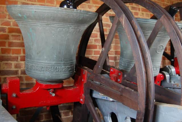The bells at St Richard's Church