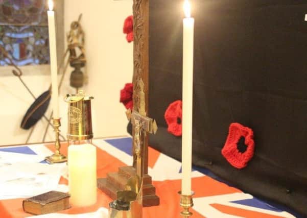 World War One exhibition at St Clements Church SUS-180511-140941001
