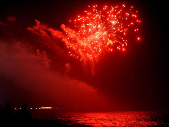 Worthing fireworks. Pictures by Kate Shemilt