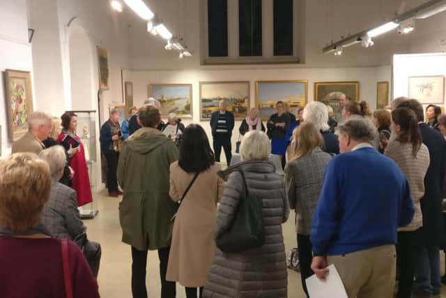 Opening 'Father and Daughter' at The Oxmarket Gallery