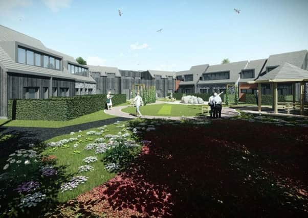 Artist's impression of the dementia care centre that was planned for Climping