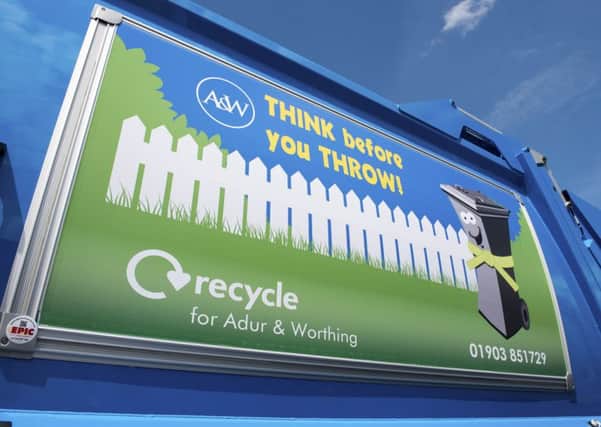 Adur and Worthing councils are hoping that a move to alternate weekly collections will increase the area's reycling rate