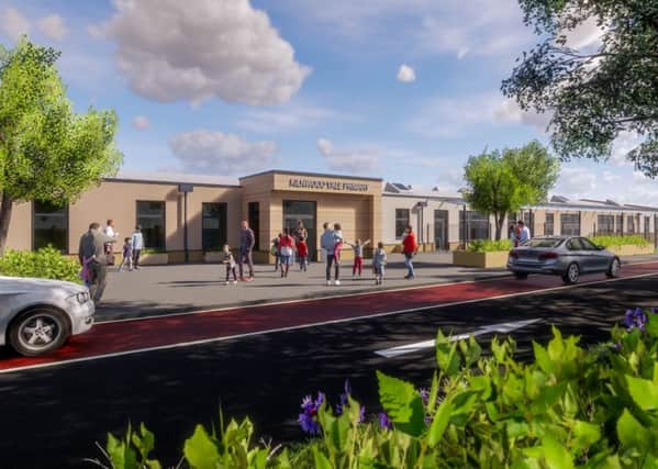 Artist's impression of the new Kilnwood Vale Primary School in Faygate SUS-180811-101859001
