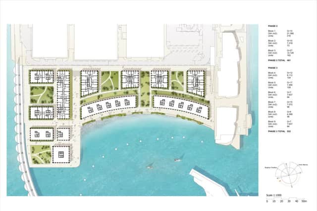 The new plans for the Outer Harbour development at Brighton Marina
