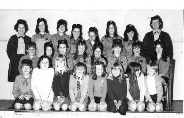 This photograph of the 4th Hastings Guides was taken in 1972/73, are you or do you recognise anyone in the photograph? SUS-181113-161234001