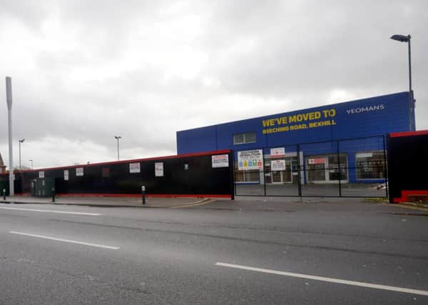 The site of the new Aldi store in Bexhill Road. Picture: Justin Lycett