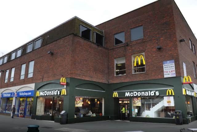 The old Bishops Weald building and former McDonald's unit