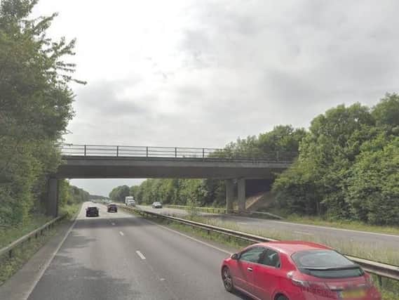 A man walking along the A27 near Chichester caused it to be partially closed by police. Picture: Google Maps