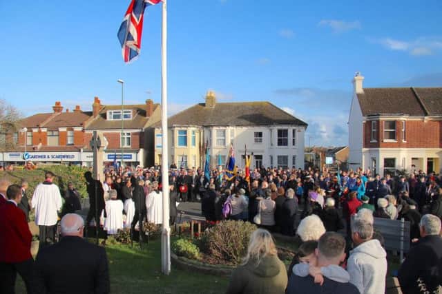 Hundreds attend Remembrance event