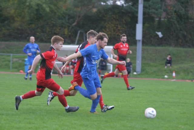 Action from Broadbridge Heath v Hassocks. Picture by Clive Turner