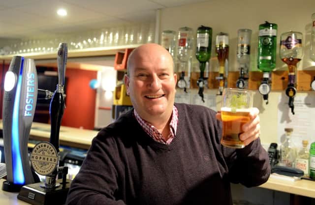 Ritchie Laing, landlord at the Steyning Cricket Club. Credit: Kate Shemilt