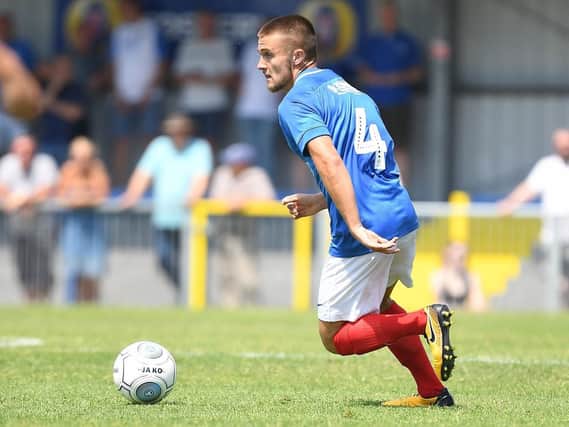 Freddie Read in pre-season action for Pompey / Picture by Neil Marshall