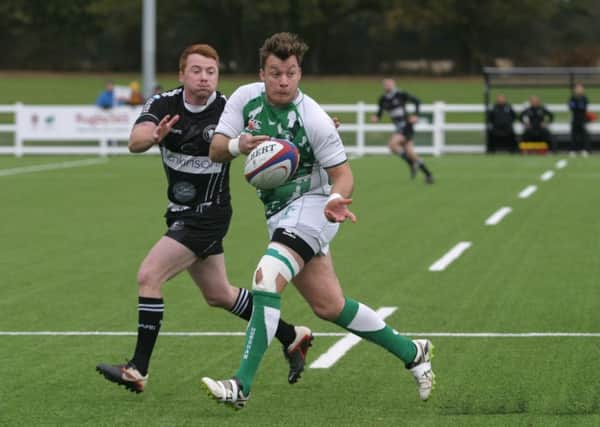 Tom Johnson in action for Horsham RUFC at home to Deal & Betteshanger. Picture by Clive Turner SUS-180111-093359001