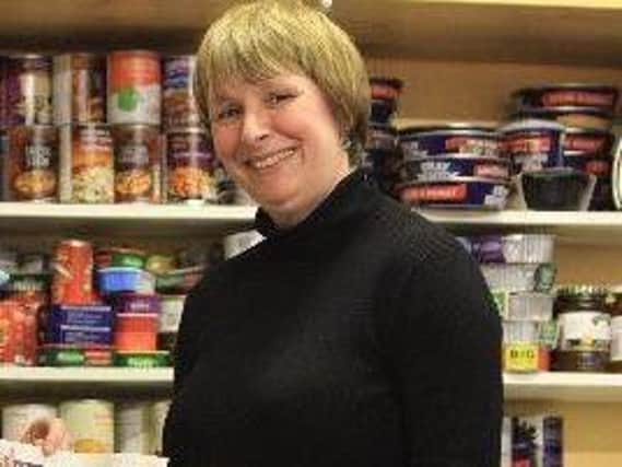 Joanne Kondabeka, Manager of Chichester District Foodbank.