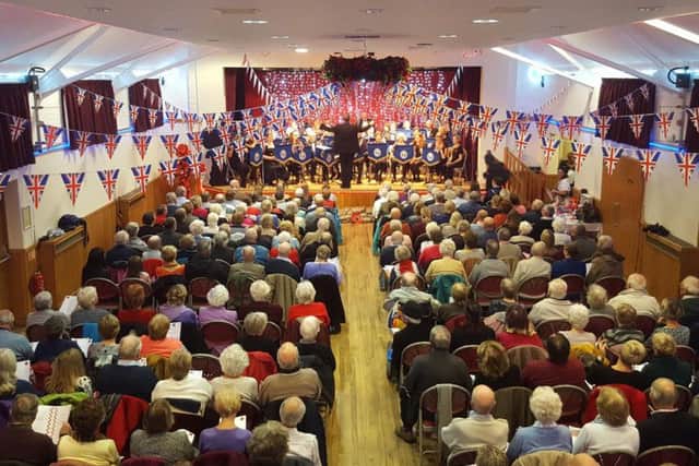 Rustington Parish Council and the Littlehampton Concert Band hosted a  Lest We Forget Concert at The Woodlands Centre in Rustington