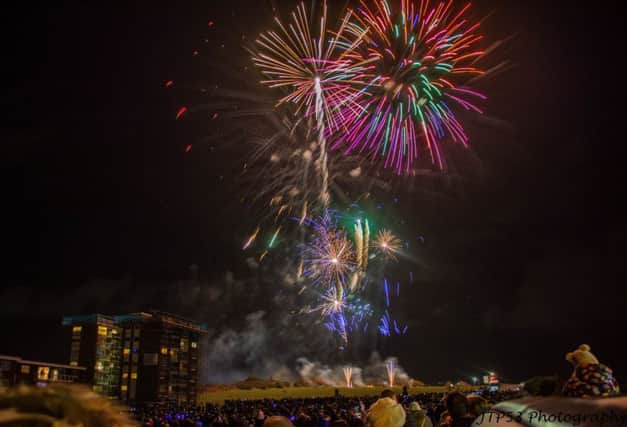 Bexhill's Shining Lights firework event. Photo by Jeff Penfold. SUS-181114-094153001