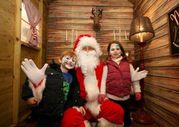 Santas magical grotto will be open for all small visitors to share what they hope to receive this Christmas