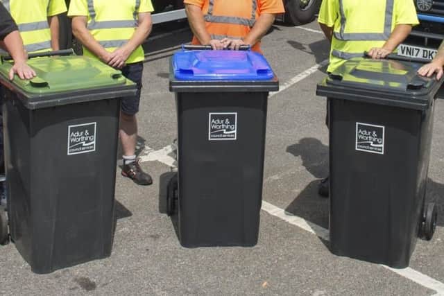 Could a change to fortnightly bin collections in Worthing and Adur allow the council to divert funds to more pressing areas?  Picture: Simon Dack / Vervate