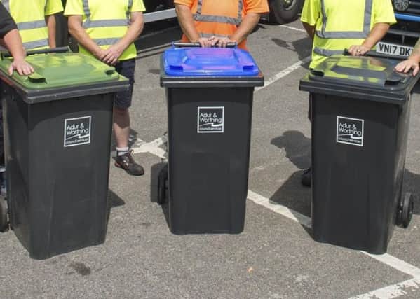 Could a change to fortnightly bin collections in Worthing and Adur allow the council to divert funds to more pressing areas?  Picture: Simon Dack / Vervate