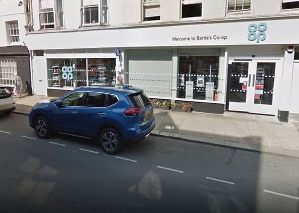 A 90-year-old great-grandfather from Battle was walking to Co-Op in Battle High Street when he was hit by a car and left with a fractured knee. Picture: Google Street View