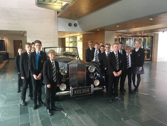 Rolls-Royce Motor Cars, Midhurst Rother College tour. 15-11-18