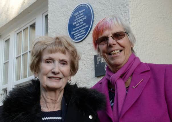 Shirley Zangwill, left, with East Preston parish councillor Elizabeth Linton at Far End. Picture: Kate Shemilt ks180574-3
